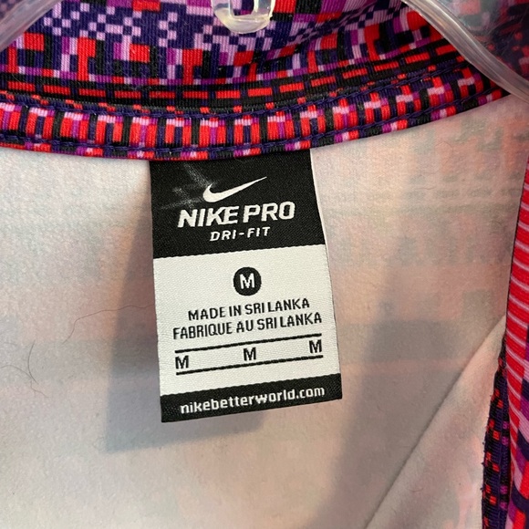 Nike Pro Half Zip Aztec Print - Picture 4 of 6
